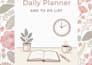 a printable daily planner PDF customized with your details